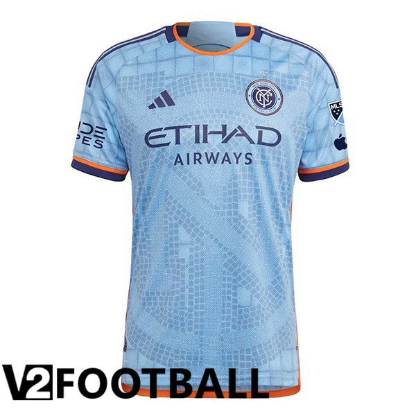 New York City Soccer Shirt Home Blue 2024/2025