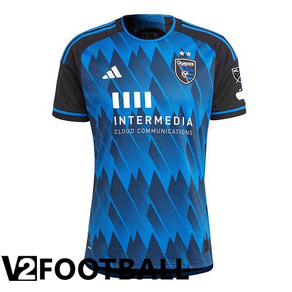 San Jose Earthquakes Soccer Shirt Home Blue 2024/2025