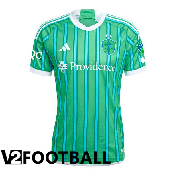 Seattle Sounders FC Soccer Shirt Home Green 2024/2025