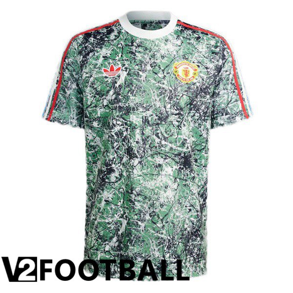 Manchester United Soccer Shirt Stone Green 2023/2024