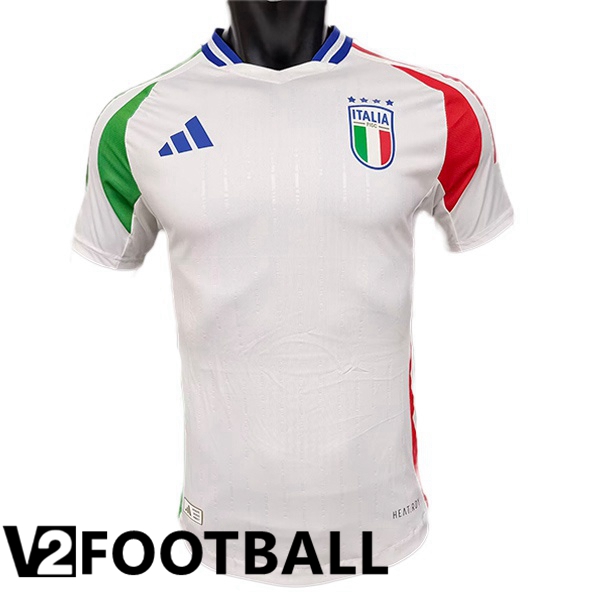 Italy Soccer Shirt Away White Version Fuite UEFA Euro 2024