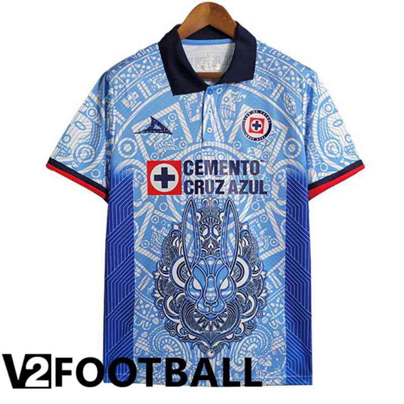 Cruz Azul Soccer Shirt White Day Of The Dead 2023/2024