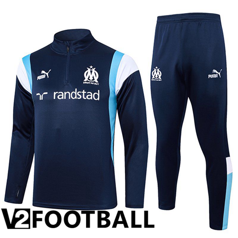 Marseille Training Tracksuit Suit Ocean Blue 2023/2024