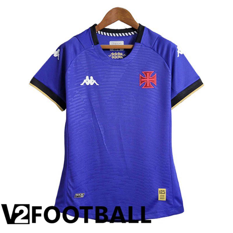 CR Vasco Da Gamana Womens Soccer Shirt Blue 2023/2024