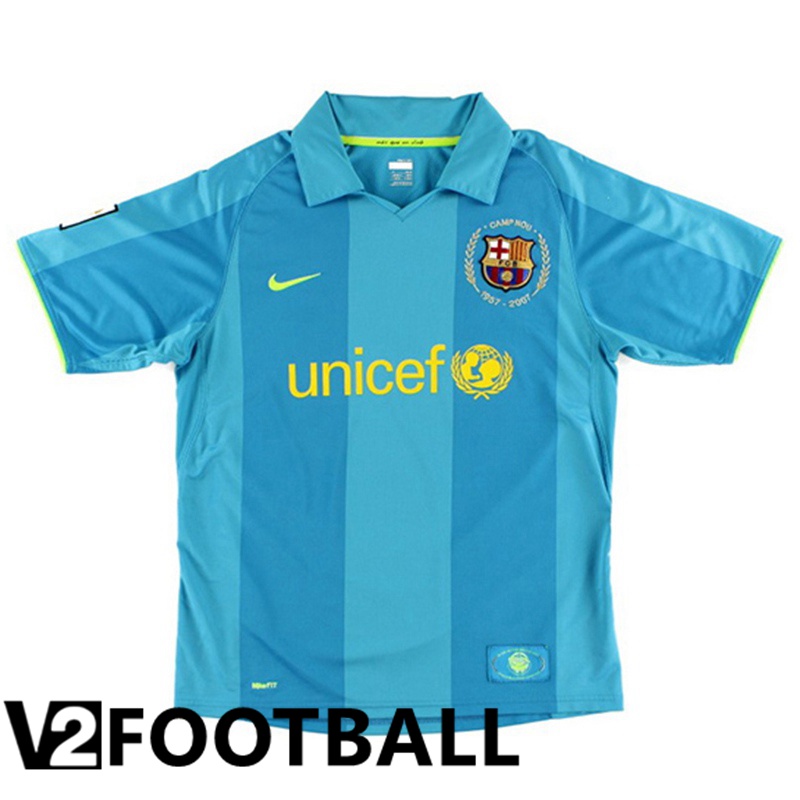 FC Barcelona Retro Kids Soccer Shirt Away 2007/2008