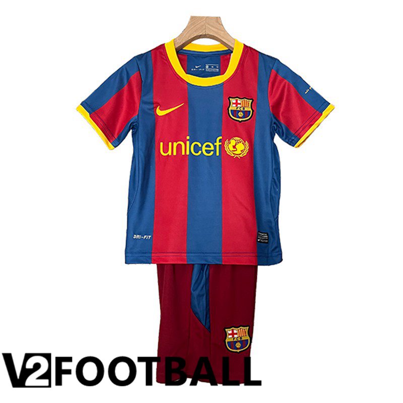 FC Barcelona Retro Kids Soccer Shirt Home 2010/2011