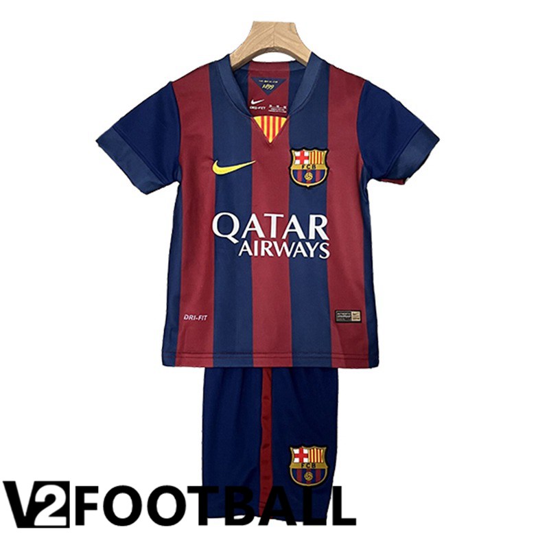 FC Barcelona Retro Kids Soccer Shirt Home 2014/2015