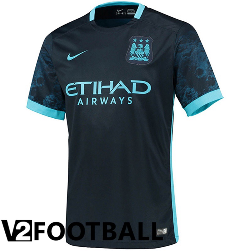 Manchester City Retro Soccer Shirt Away 2015/2016
