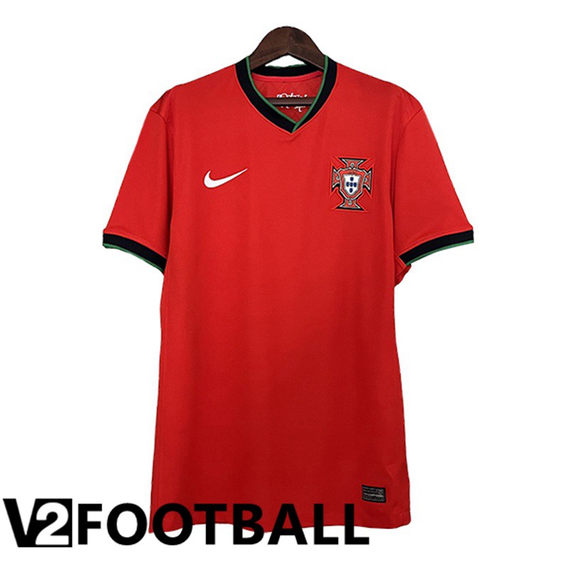 Portugal Soccer Shirt Home UEFA Euro 2024
