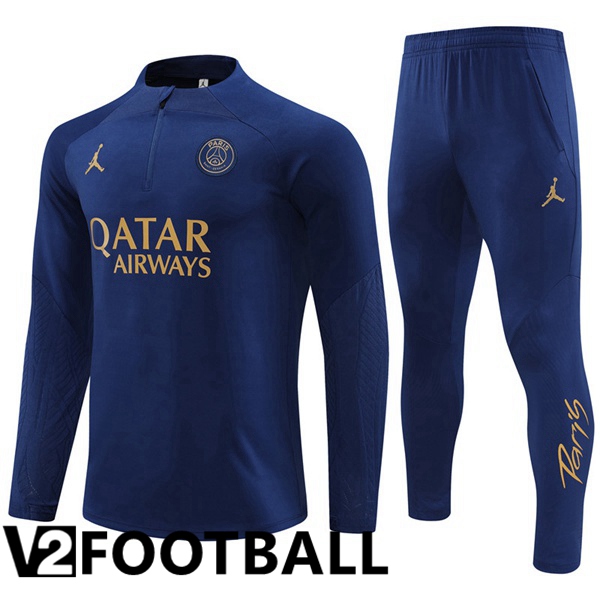 JORDAN Paris PSG Training Tracksuit Suit Blue Royal 2024/2025