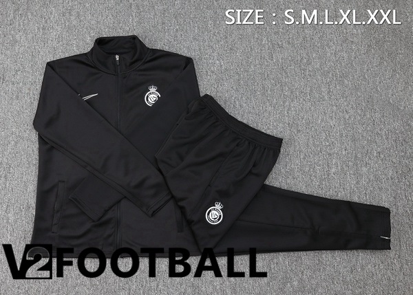 Al-Nassr FC Training Jacket Suit Black 2024/2025