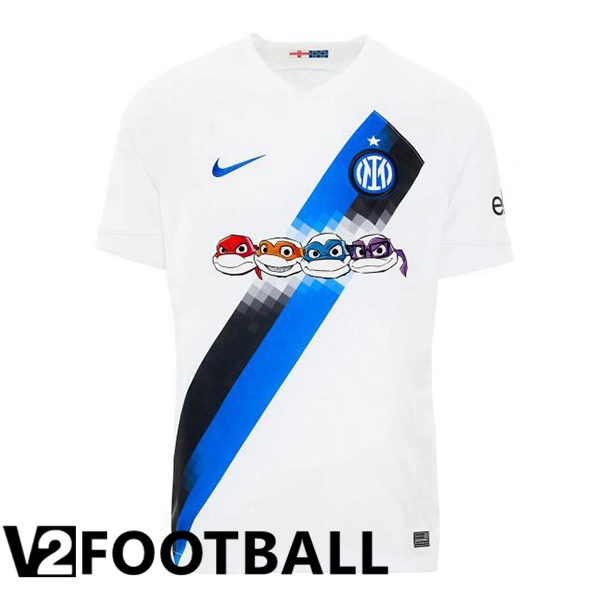 Inter Milan Soccer Shirt Away Special Edition White 2023/2024
