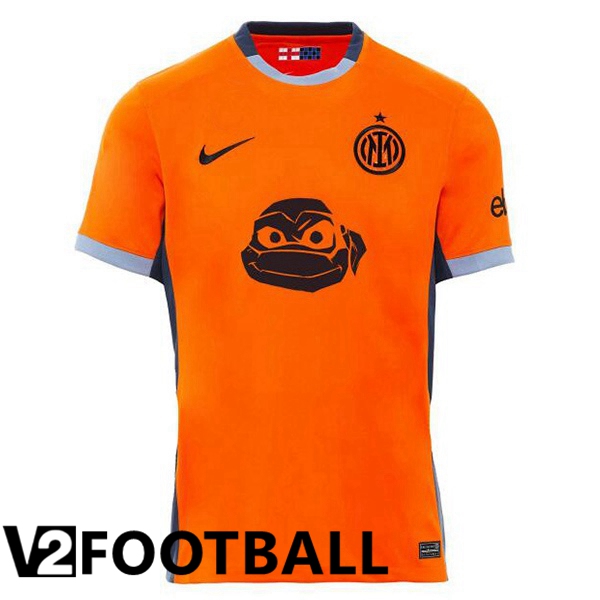 Inter Milan Soccer Shirt Third Special Edition Orange 2023/2024