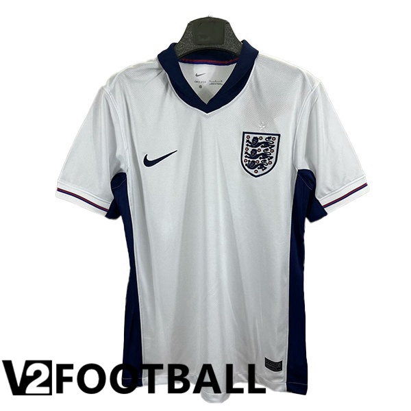 England Soccer Shirt Home White Version Fuite UEFA Euro 2024