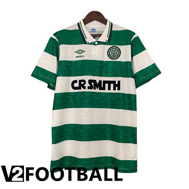 Celtic FC Retro Soccer Shirt Home 1989/1991