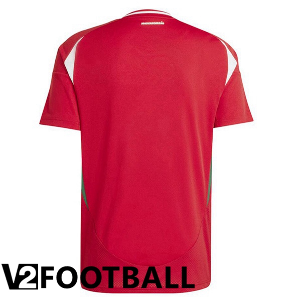 Hungary Home Soccer Shirt Red 2024/2025