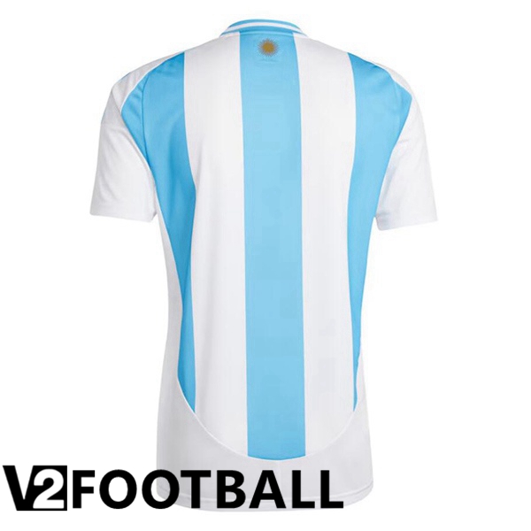 Argentina Home Soccer Shirt Blue White 2024/2025