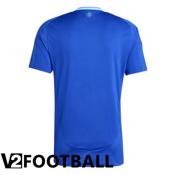 Argentina Away Soccer Shirt Blue 2024/2025
