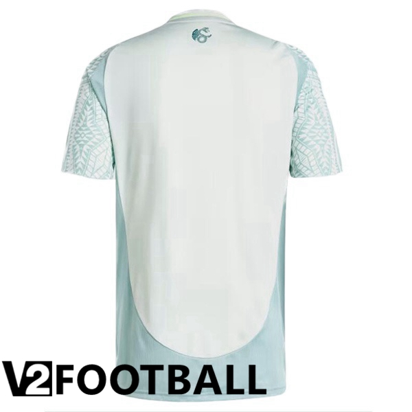 Mexico Away Soccer Shirt Blue White 2024/2025