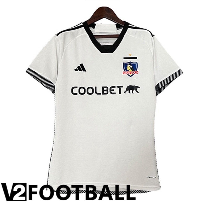 Colo-Colo Womens Home Soccer Shirt 2024/2025