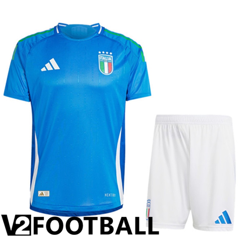 New Italy Kids Home Soccer Shirt 2024/2025