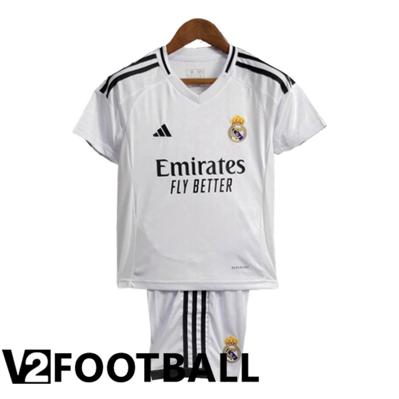 Real Madrid Kids Home Soccer Shirt 2024/2025