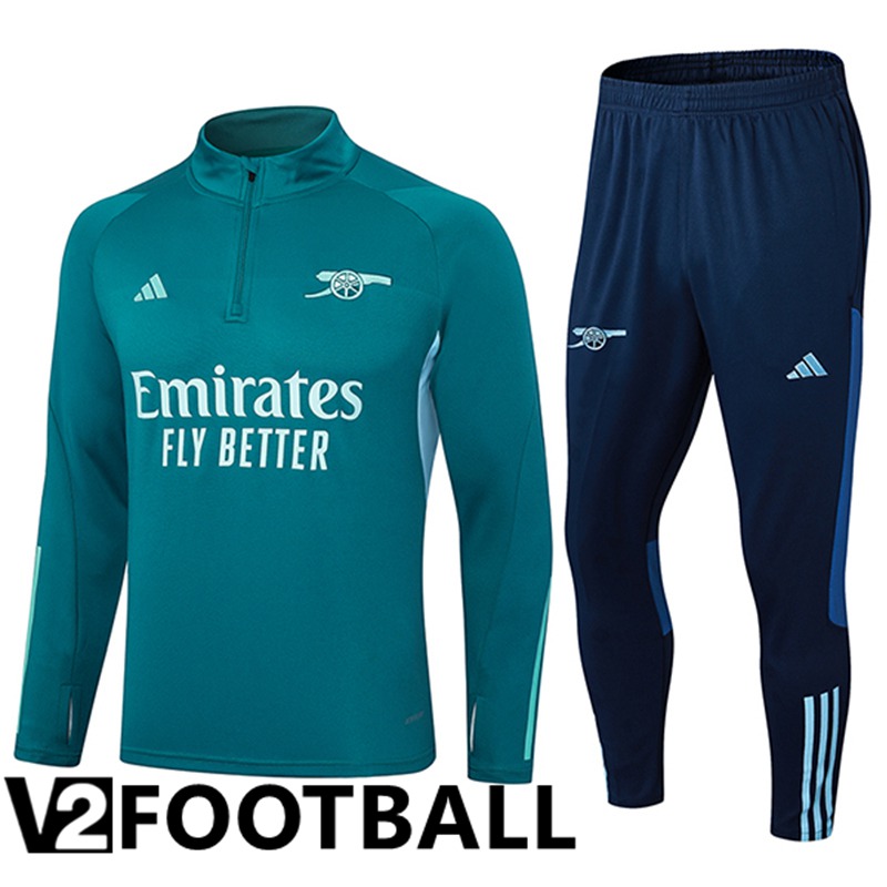Arsenal kit Training Tracksuit Green/Blue 2024/2025