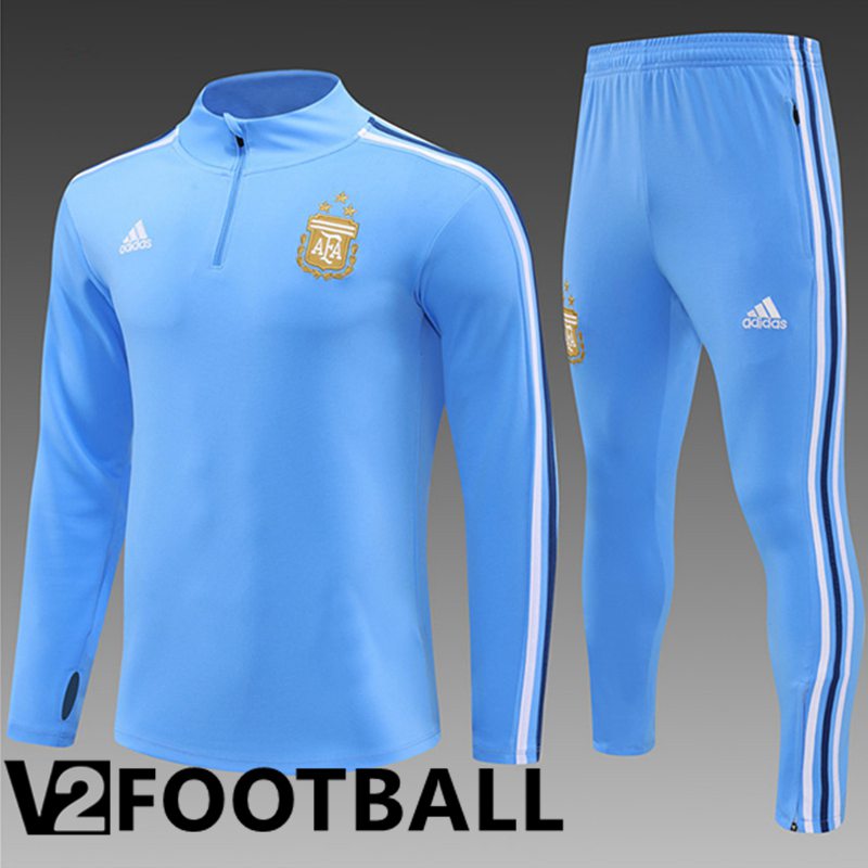 Argentina Kids kit Training Tracksuit Blue 2024/2025