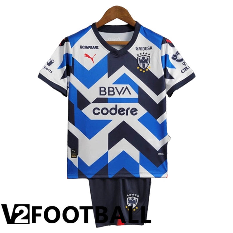 CF Monterrey Kids Soccer Shirt 2023/2024