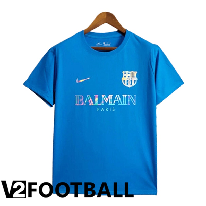 FC Barcelona Soccer Shirt Casual Blue 2024/2025