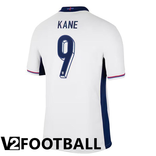 England (Kane 9) Home Soccer Shirt White 2024/2025