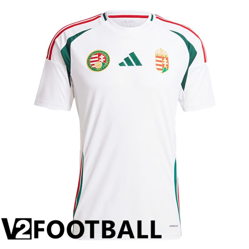 Hungary Away Soccer Shirt UEFA Euro 2024