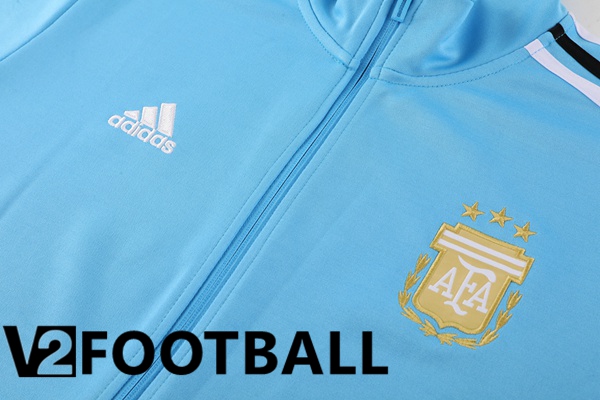 Argentine kit Training Tracksuit - Training Jacket Blue 2024/2025