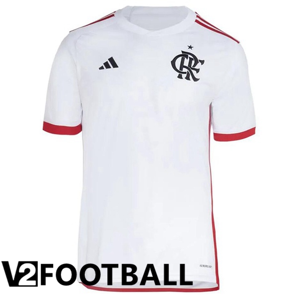 Flamengo Away Soccer Shirt White 2024/2025