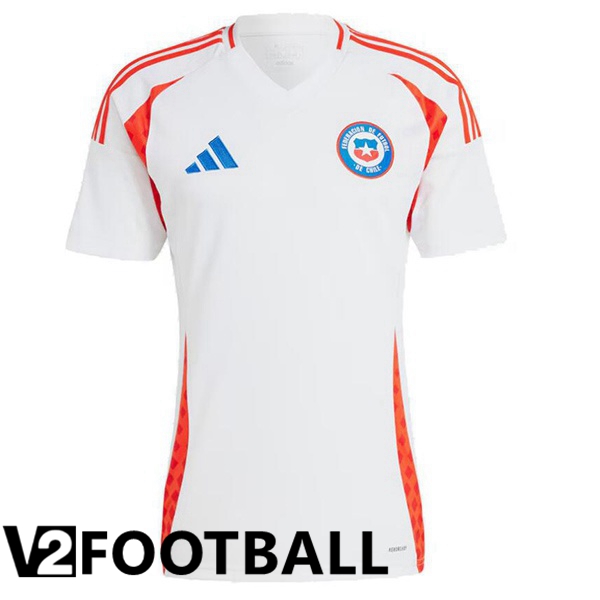 Chili Away Soccer Shirt White 2024/2025
