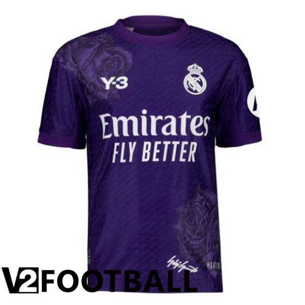 Real Madrid Fourth Soccer Shirt Purple 2023/2024