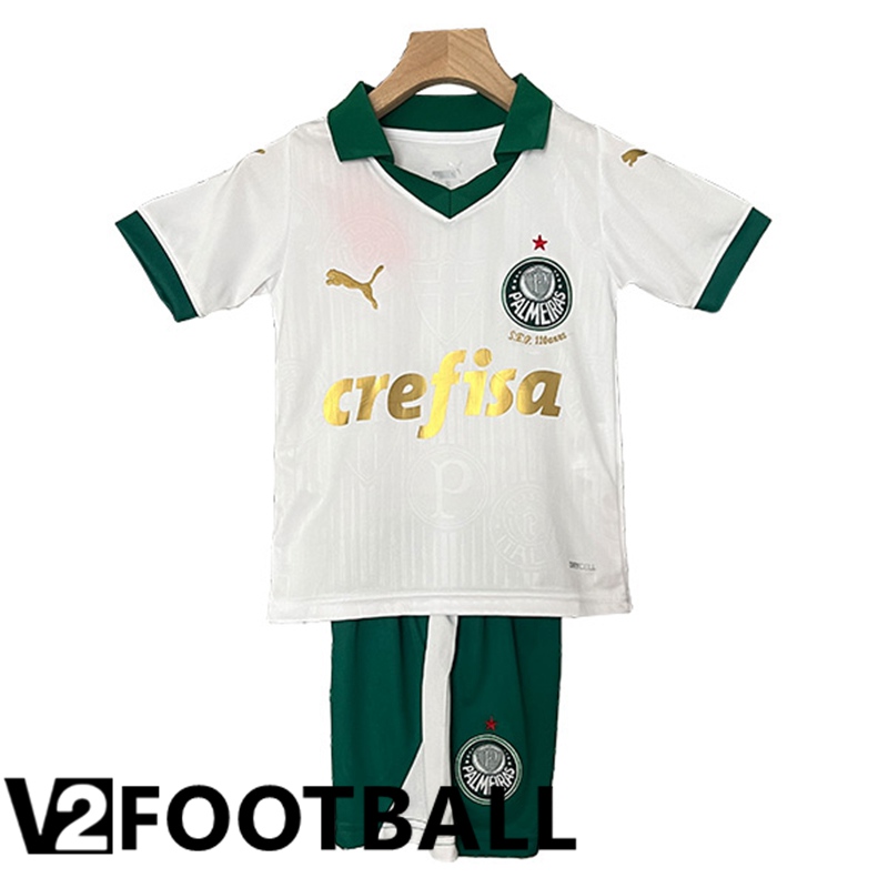 Palmeiras Kids Away Soccer Shirt 2024/2025