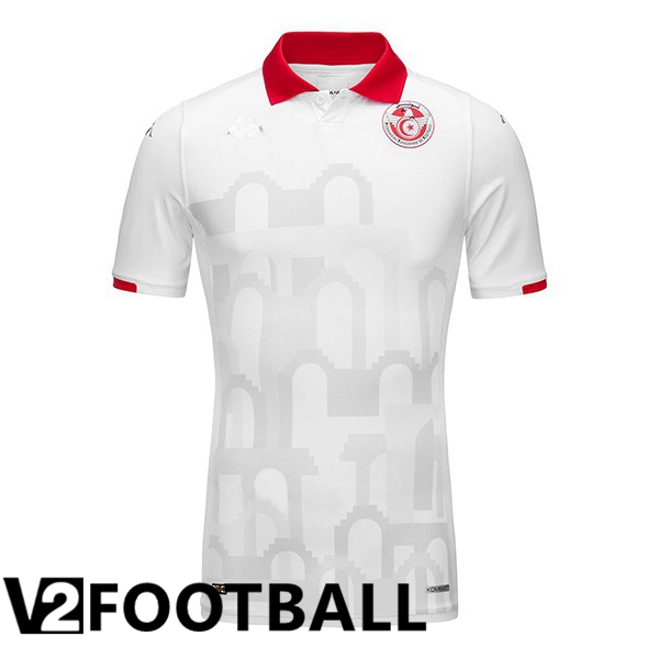 Tunisia Away Soccer Shirt White 2024/2025