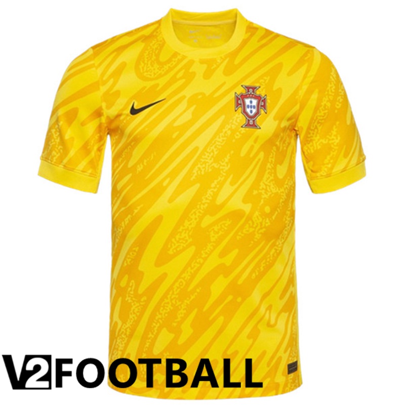 Portugal Goalkeeper Soccer Shirt 2024/2025