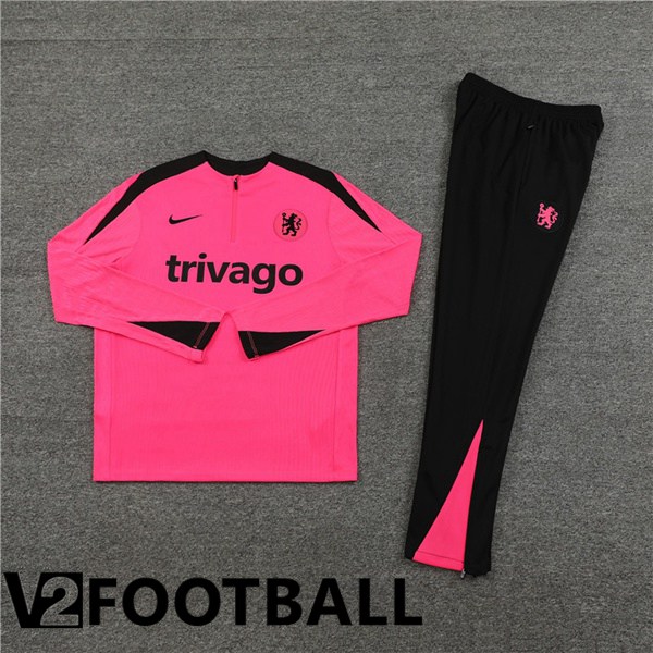 FC Chelsea kit Training Tracksuit Pink 2024/2025