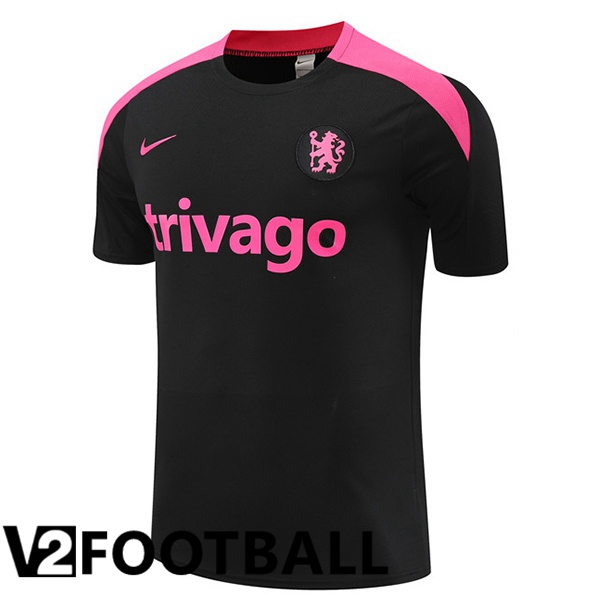 FC Chelsea Training T Shirt Black 2024/2025