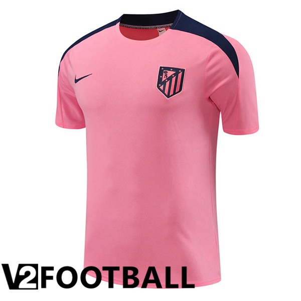 Atletico Madrid Training T Shirt Pink 2024/2025