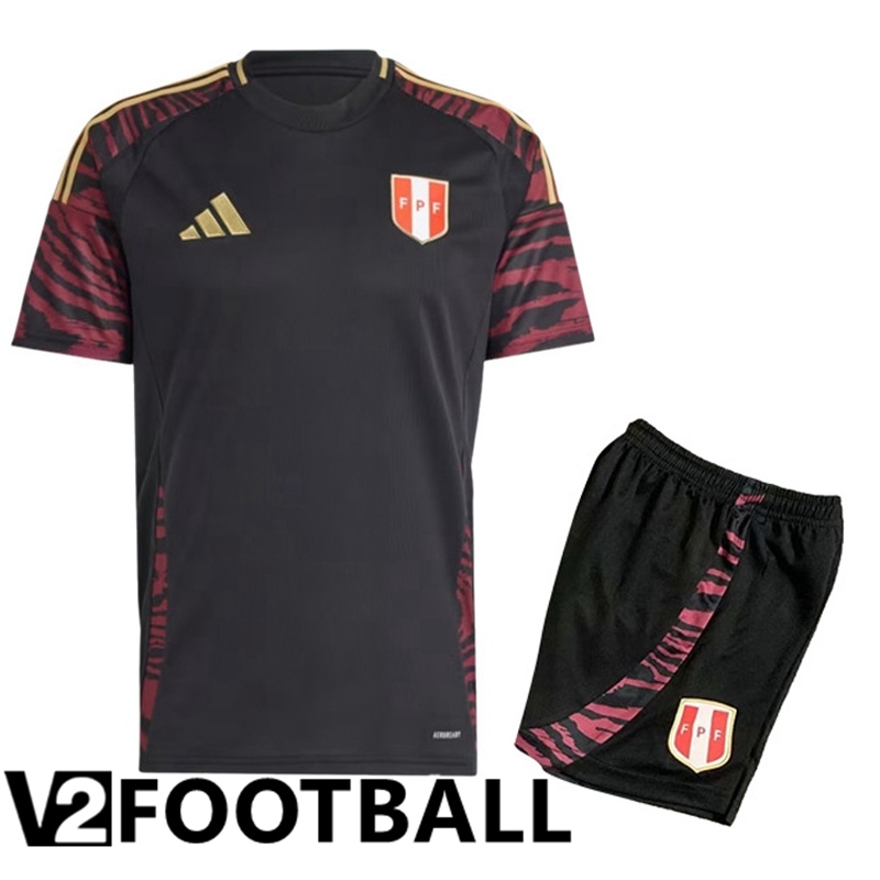 Peru Away Soccer Shirt + Shorts Kit 2024/2025