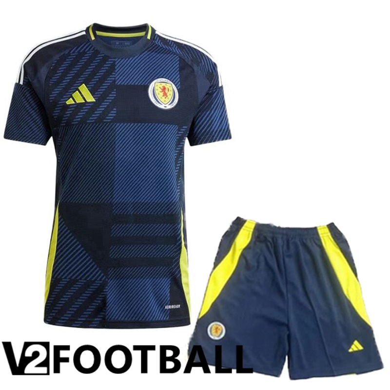 Scotland Home Soccer Shirt + Shorts Kit 2024/2025