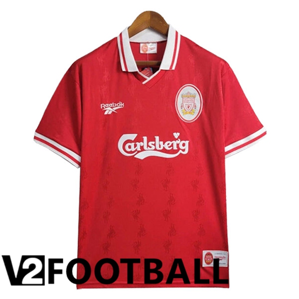 Liverpool Retro Home Soccer Shirt 1996
