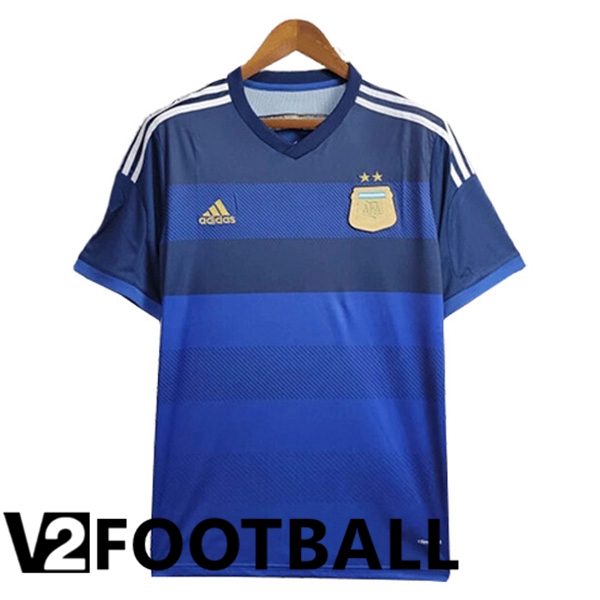 Argentina Retro Away Soccer Shirt 2014