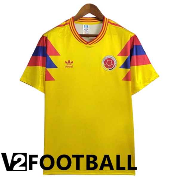 Colombia Retro Soccer Shirt Colombia 1990