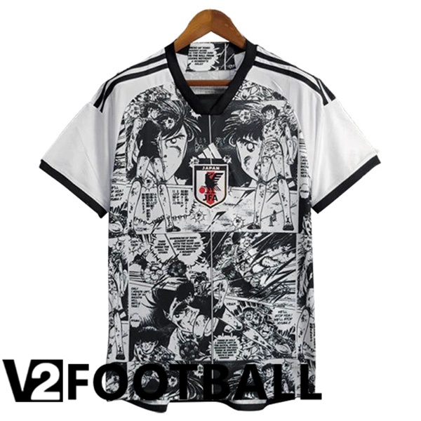 Japan Soccer Shirt Special Edition Captain Tsubasa White 2024/2025
