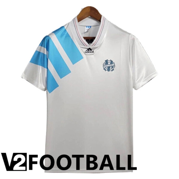 Marseille Retro Home Soccer Shirt 1993/1994