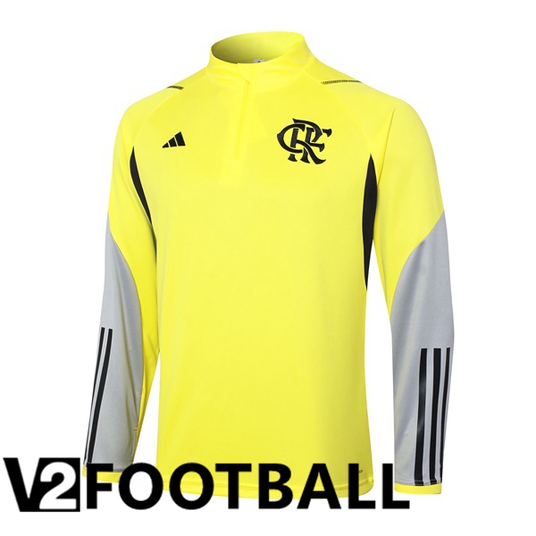 Flamengo Training Sweatshirt Yellow 2024/2025